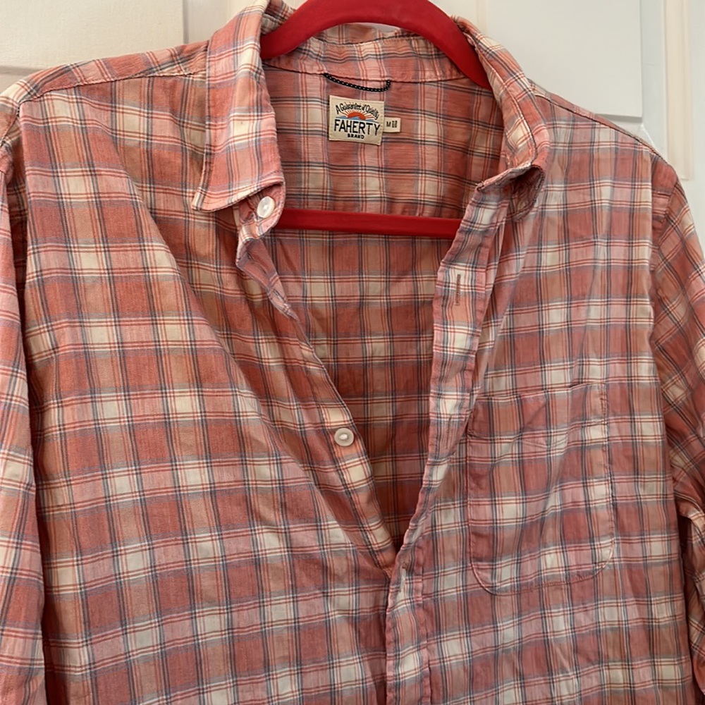 Mens Faherty Button Down